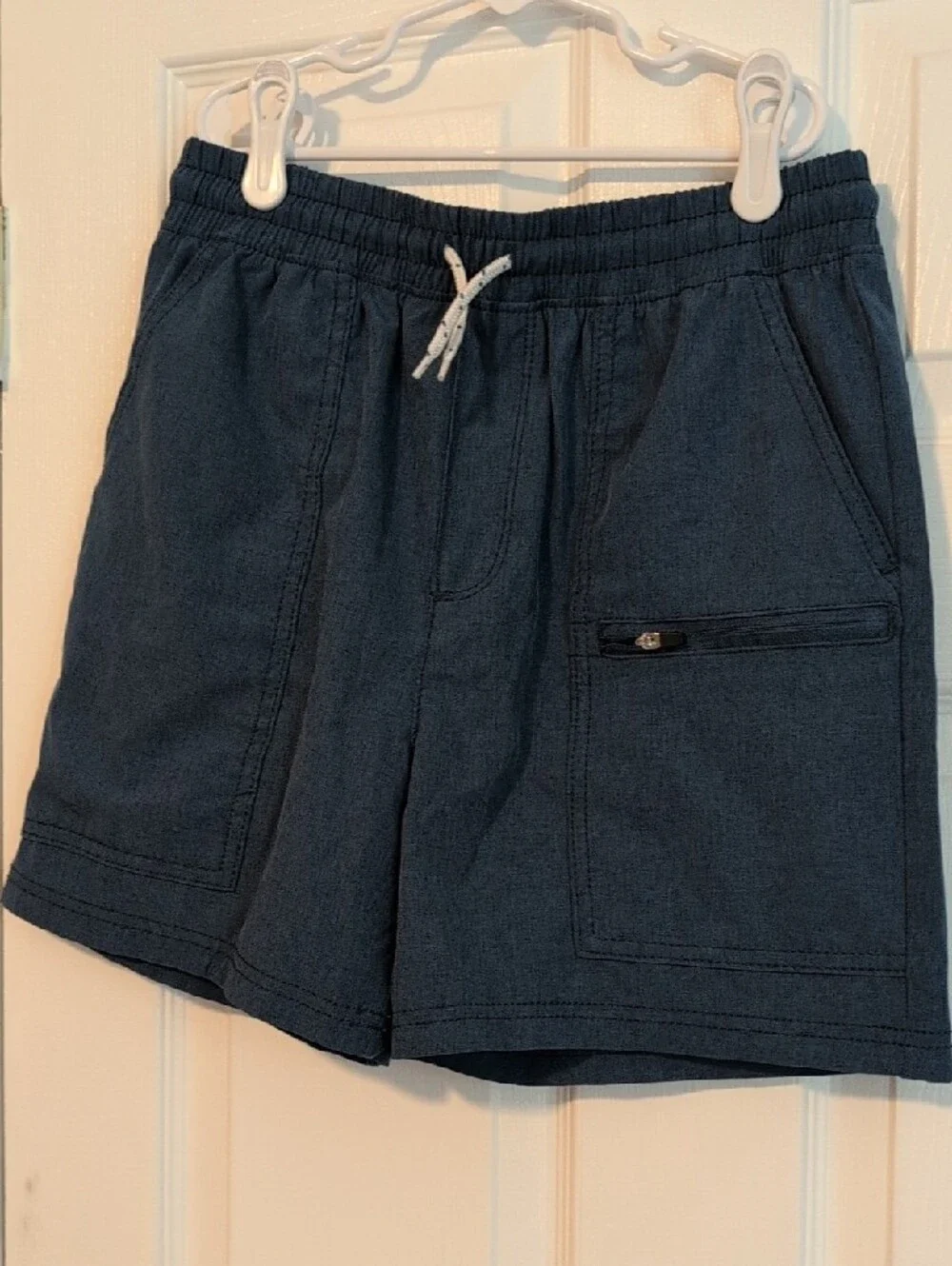 OshKosh B'gosh Boys Dark Blue Drawstring Athletic Shorts